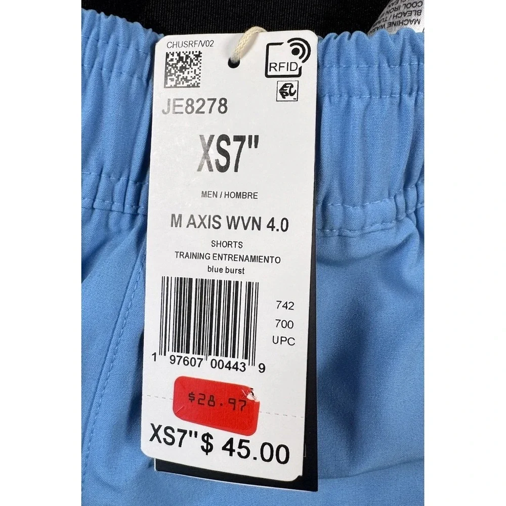 NEW Adidas‎ Mens Axis Short Aeroready Regular Fit 7